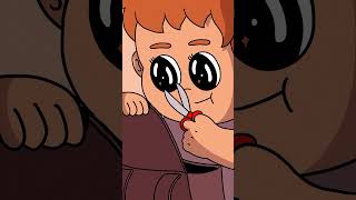 Mushroom haircut 🍄‍🟫 #animation #cartoon #shorts