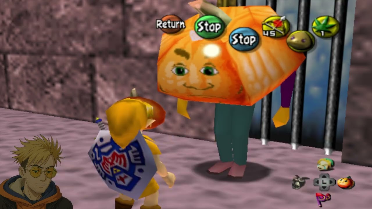 Zelda: Majoras Mask Pumkin Tower Rom Hack- The Cutscene Was EPIC!