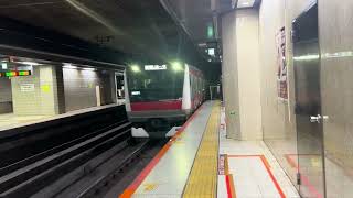 【JR東日本】E233系5000番台JR京葉線東京駅到着