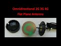 Omnidirectional 2G 3G 4G Flat Plane Antenna