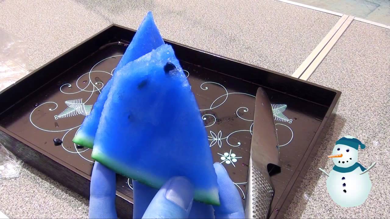 夏だ 冷涼動画 青いスイカを食べたぞい Youtube