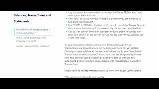 How to See Pending Deposits on American Express Serve