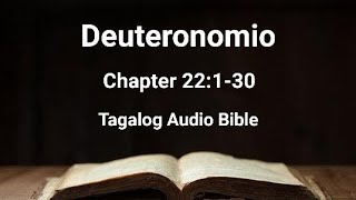 Deuteronomio Chapter 22:1-30 NO BG ( Lumang Tipan Tagalog Audio Bible )
