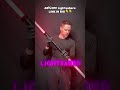 This $50 Saber Looks STRAIGHT Out of a Movie 😳🎬#lightsaber #jedi #starwars #sith #viral #darthvader