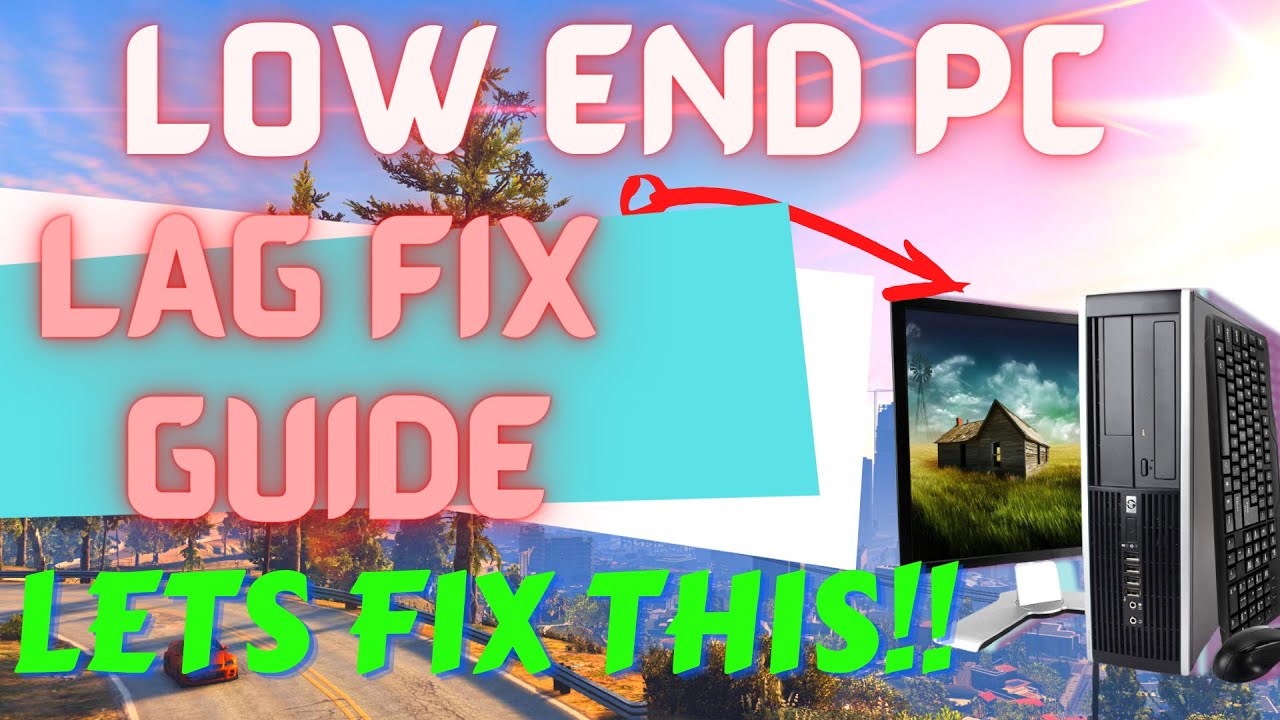 How to Fix GTA 5 Lag in low and medium specs PC and fps boost ️| 2021 ...