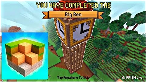 BLOCK CRAFT 3D BUILDING “ BIG BEN “