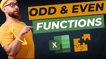 Round Numbers to ODD or EVEN in Excel | ODD Function | EVEN Function