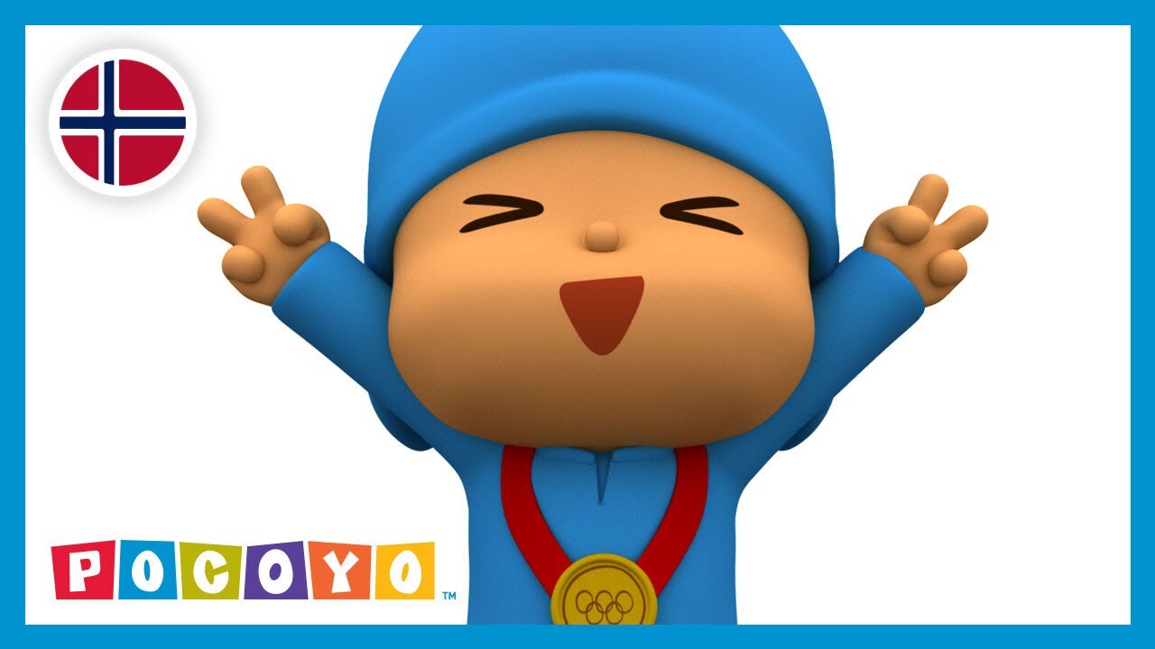 🏅 POCOYÓ på NORSK - Pocoyolympiaden [ 1x40 ] | TEGNESERIER og ANIMERTE TEGNINGER for barn
