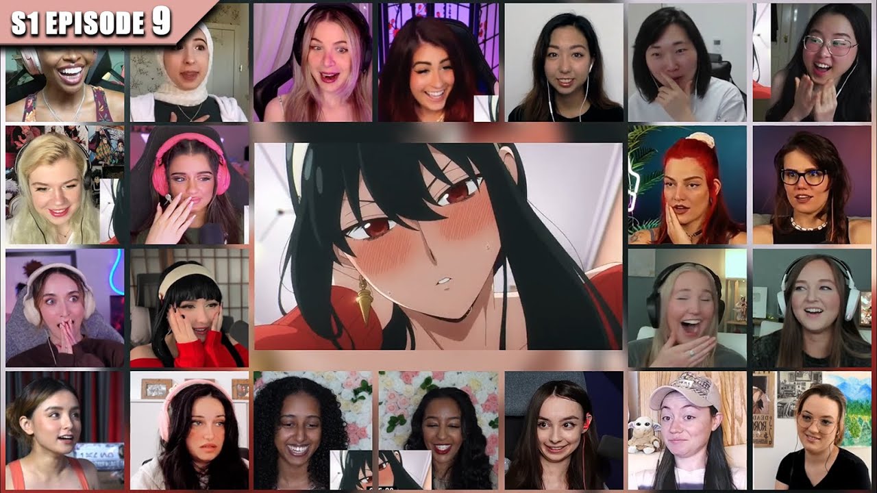 [Girls React] SPY x FAMILY Season 1 Episode 9 Reaction Mashup | スパイファミリー