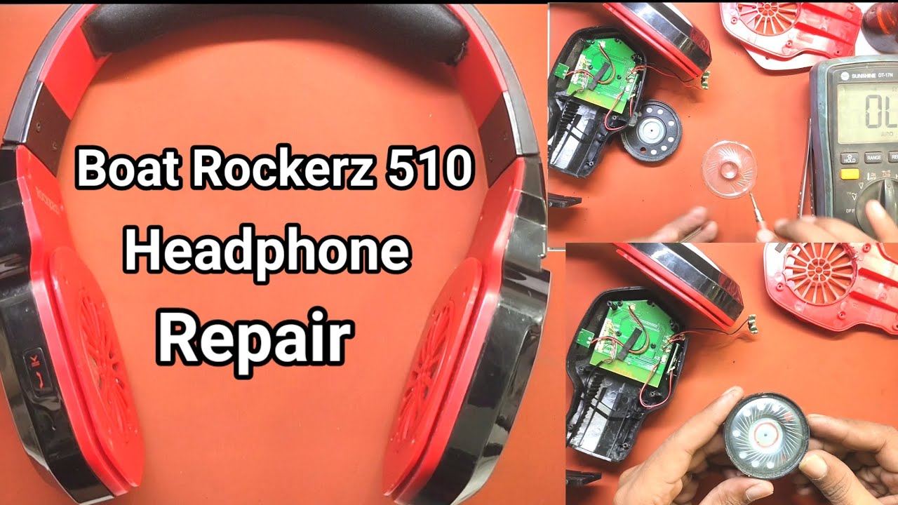 Boat Rockerz 510 Repair | One Side / Dead Headphone Fix at Home