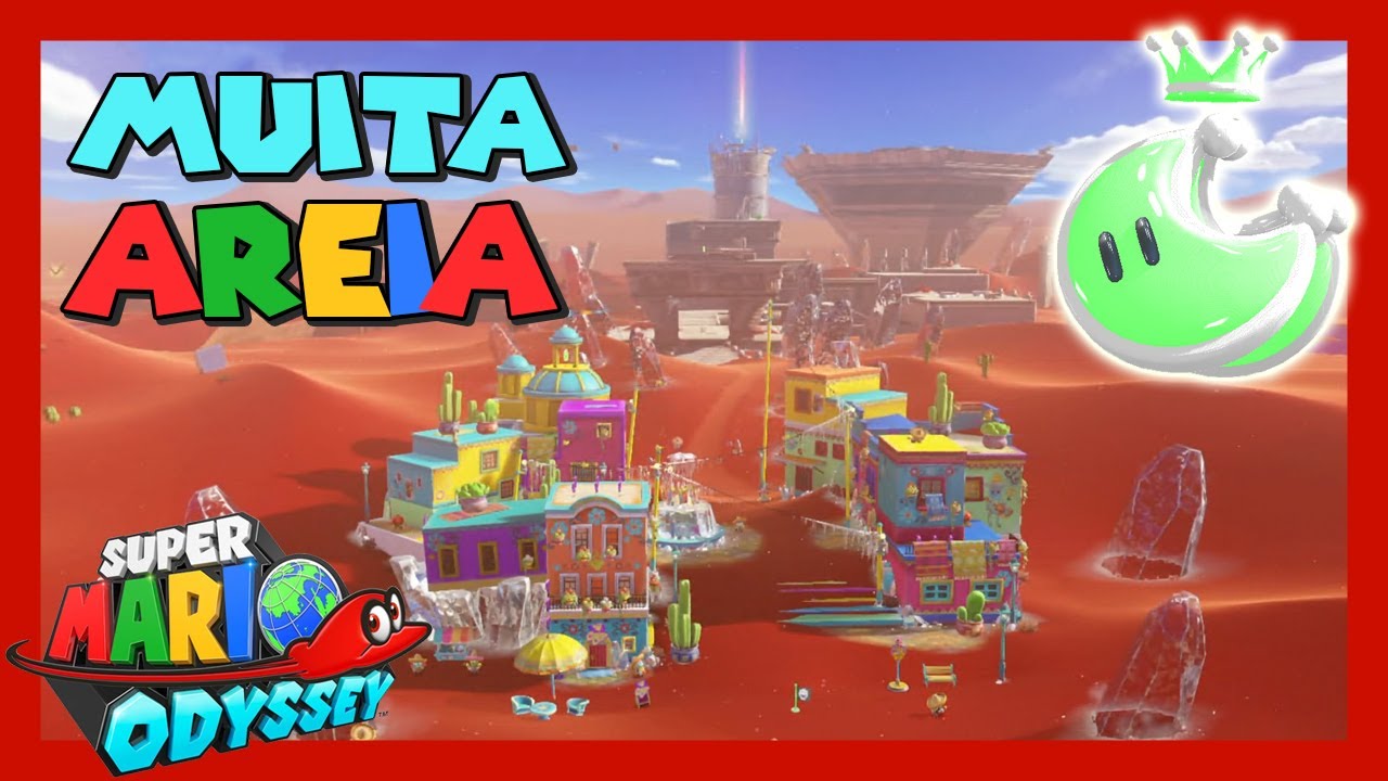 SUPER MARIO ODYSSEY #2 - O Reino da Areia! (Nintendo Switch Gameplay) 