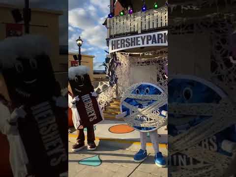 ვიდეო: ჰელოუინი ჰერშიში, PA: Hersheypark in the Dark 2020