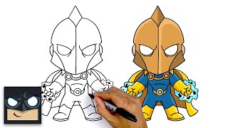 how to draw drfate step by step tutorial