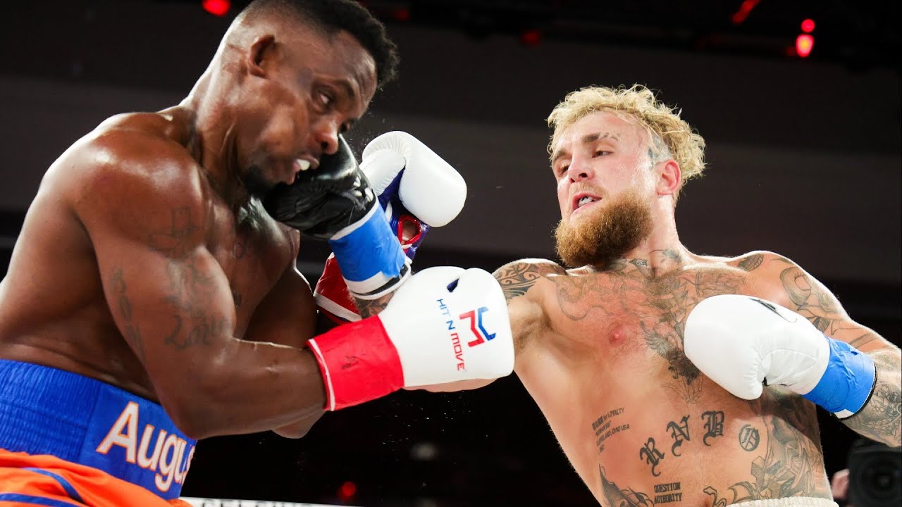 Jake Paul (USA) vs Andre August (USA) - KNOCKOUT, Full Fight Highlights