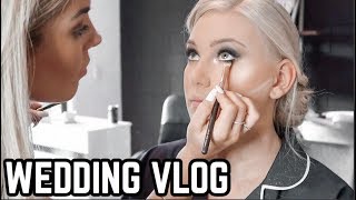 CLIENT WEDDING VLOG #19 💍 BLACK SMOKEY EYE 💨 JASMINE HAND