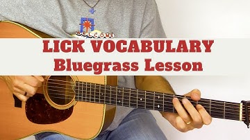 Bluegrass Lead Guitar Lick In A | Guitar Lesson