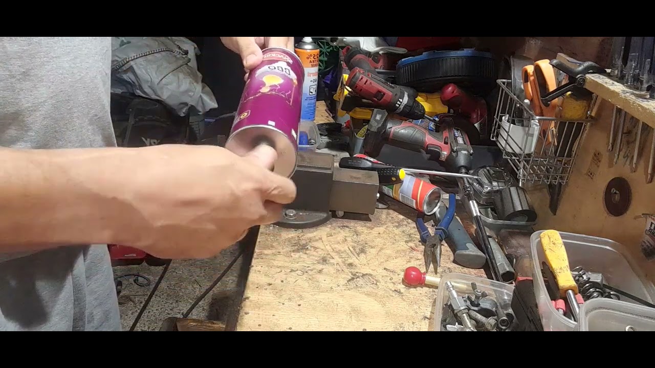 DIY spray paint can shaker/paint mixer ./Free YouTube