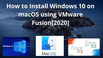 How to Install Windows 10 on macOS using VMware Fusion[2020] Install Windows 10 in VMWare Fusion 11