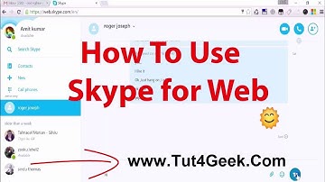 How To Use Skype For Web Use Skype in Browser Tutorial