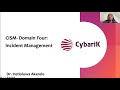 CISM Domain Four: Incident Management