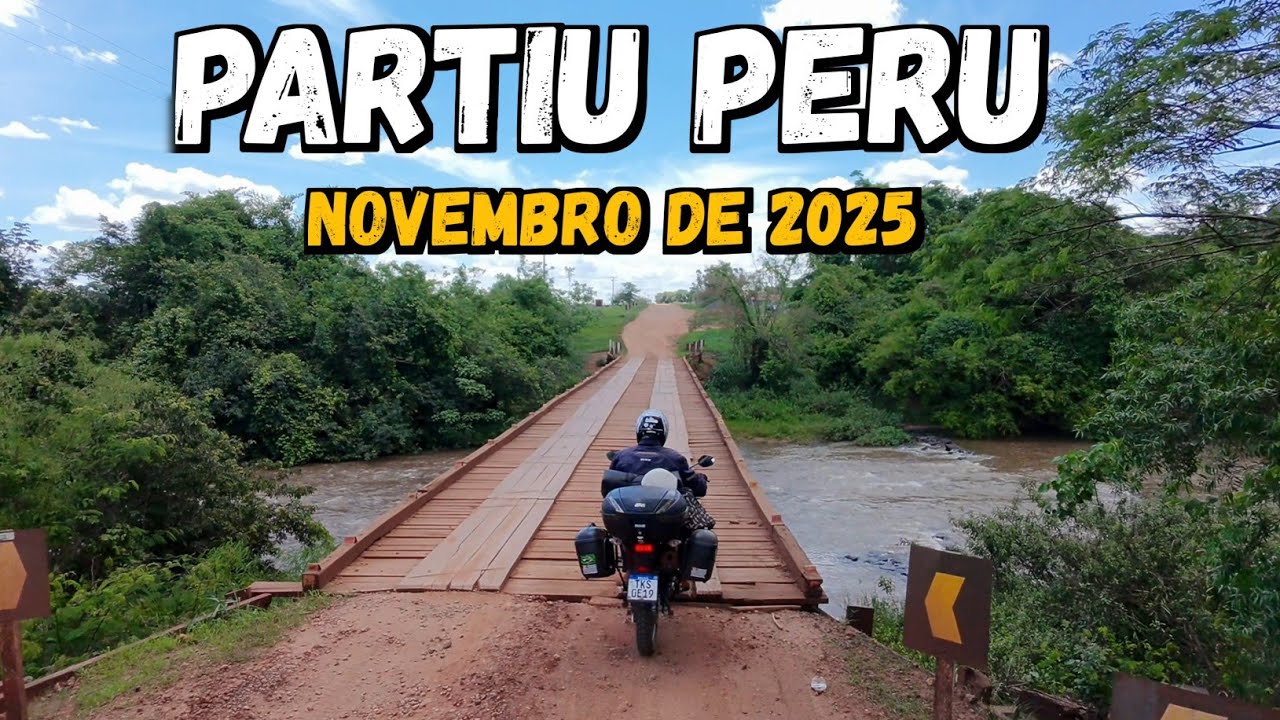 EP-01 INÍCIO da VIAGEM SOLO para o PERU, mais uma série de grandes AVENTURAS! confira... 
