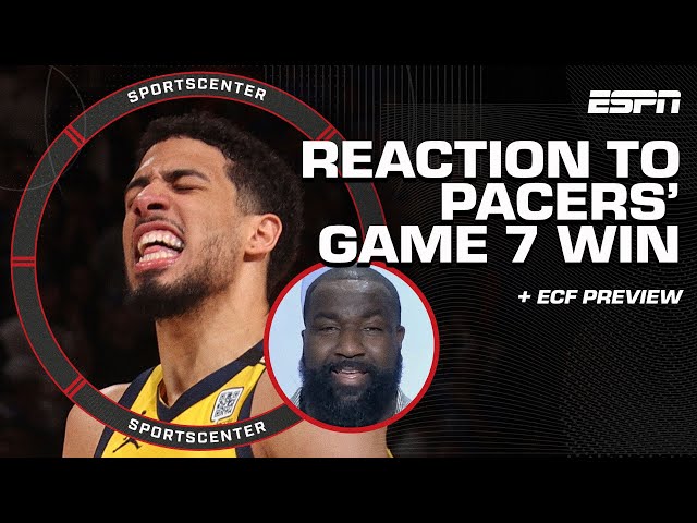 FULL REACTION to Pacers’ Game 7 win vs. Knicks 👀 Perk PRAISES Indiana’s YOUTH 🙌 | SportsCenter
