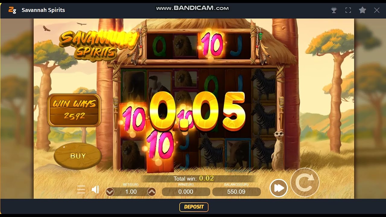 Savannah Spirits - Zillion - Real Money Gameplay