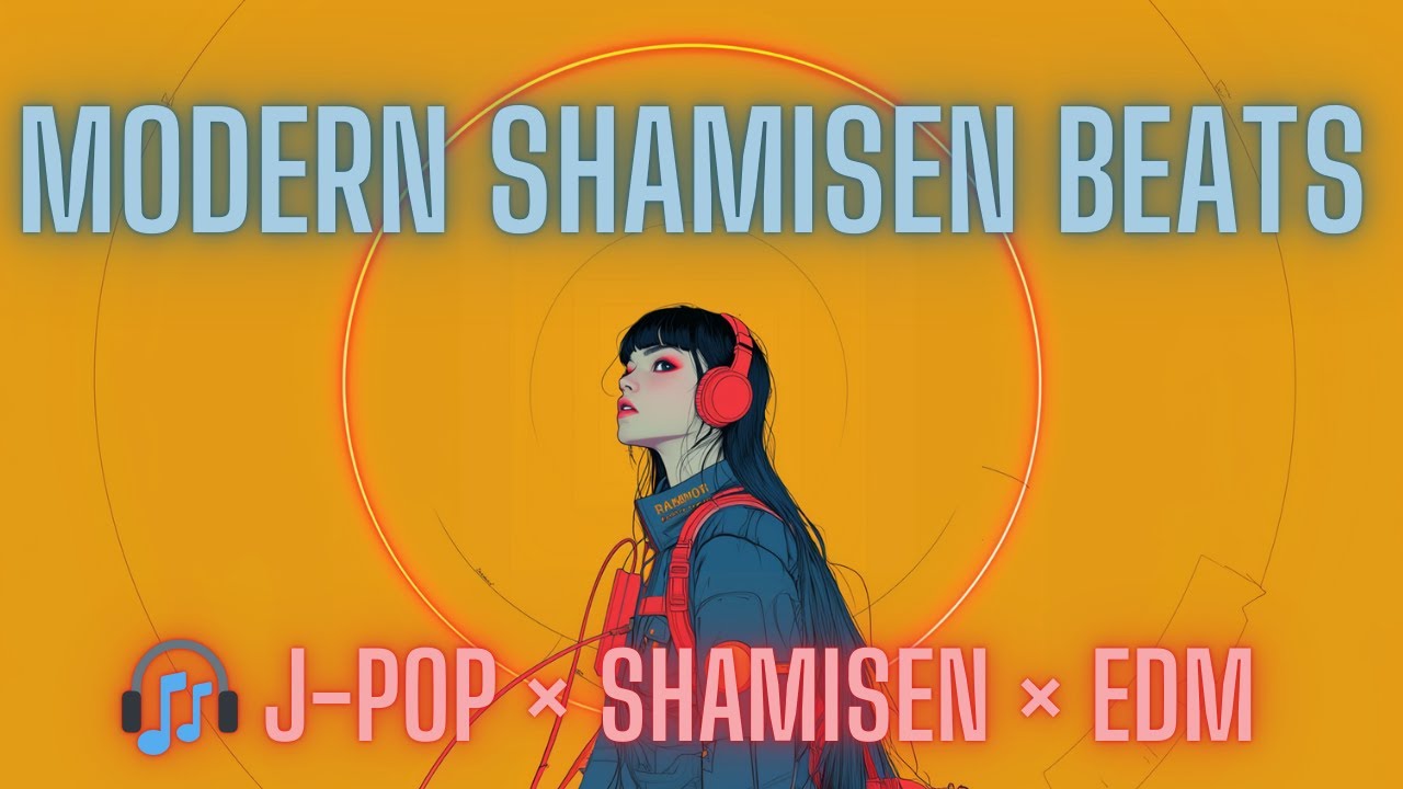 Modern Shamisen Beats | Japanese Instrumental Fusion Music | J-Pop x EDM x Shamisen