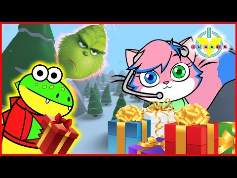ROBLOX How the Grinch Stole CHRISTMAS OBBY Let's Play with VTubers Alpha vs  Gus