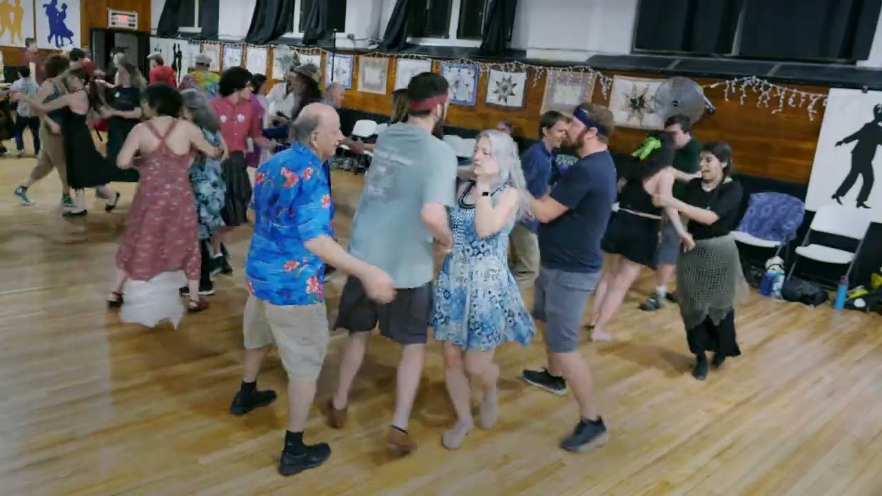 Contra Dancing Knoxville's Cabin Fever - Chris Page & ContraForce - Turnstyles A