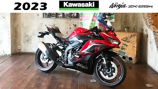 BEDA BANGET KALAU LIHAT LANGSUNG KETIMBANG DI GAMBAR !!! | Kawasaki ZX-25R ABS SE Warna Merah 2023