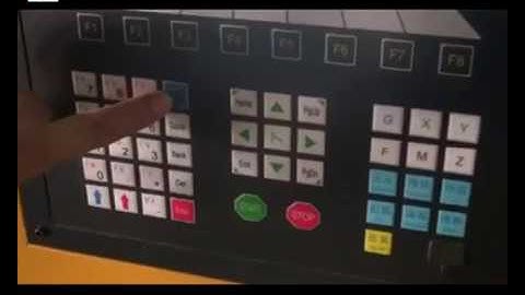 How to operate gantry plasma flame cnc cutting machine