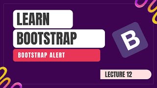 Alerts In Bootstrap 5 - Bootstrap Alerts - Closing Alerts - Alert Links - ( Hindi / Urdu )