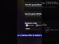 NEW ALL WORKING CODES FOR RIVALS ROBLOX IN JUNE 2026 ROBLOX RIVALS CODES CODES RIVAL #shorts