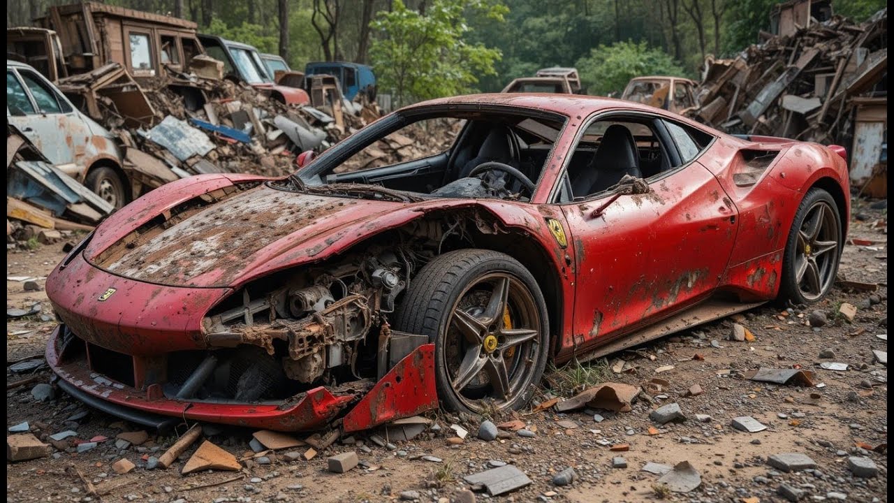 Restoring a Damaged Ferrari 458 Italia | From Wreck to Supercar