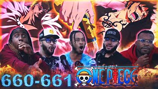 DOFFY SHOOTS LAW!! One Piece Ep 660/661 Reaction