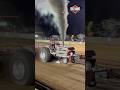 “The Weapon” Flying down the track!! #tractorpulling