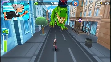 Angry Gran Run Running Game Full Screen Gameplay (Android/ios)