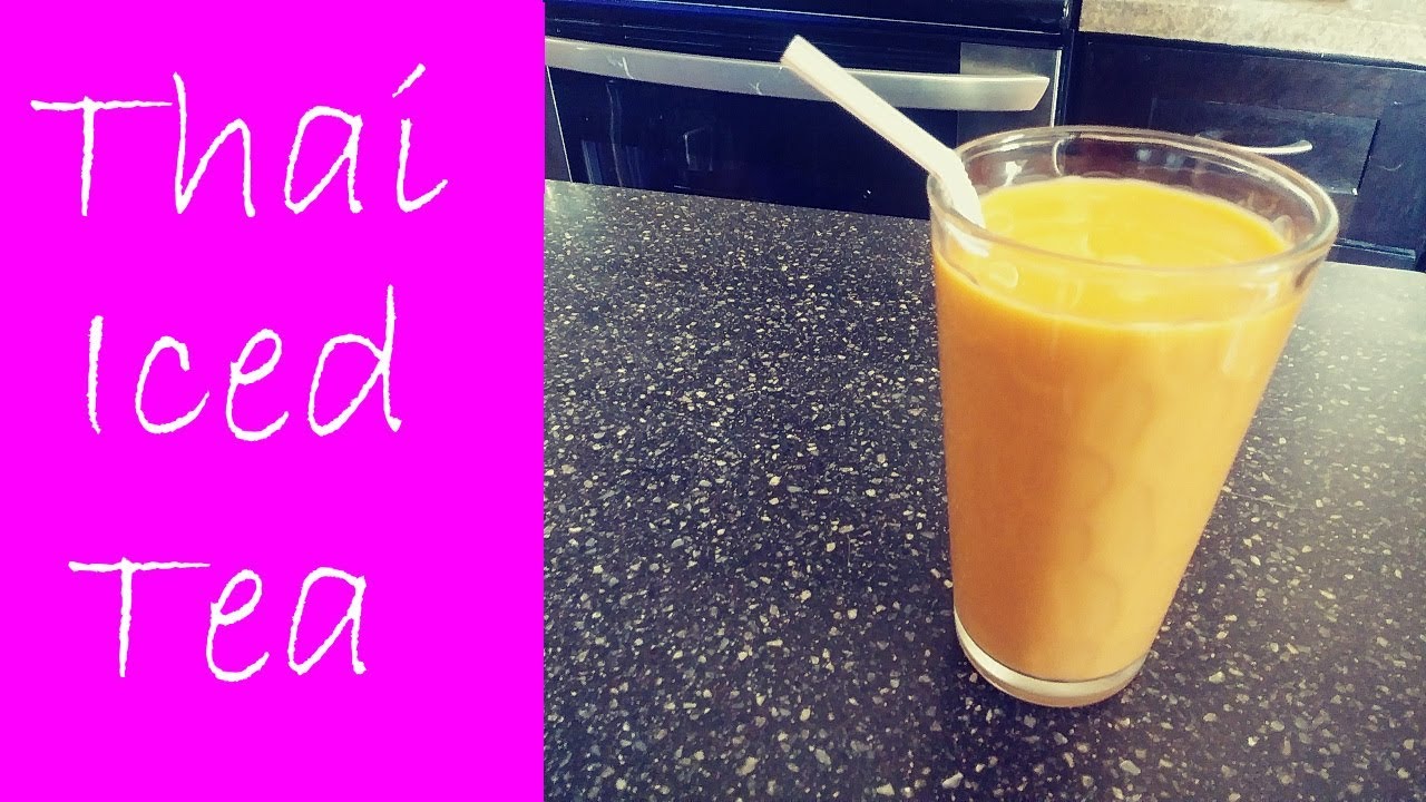 How to Make Thai Iced Tea YouTube