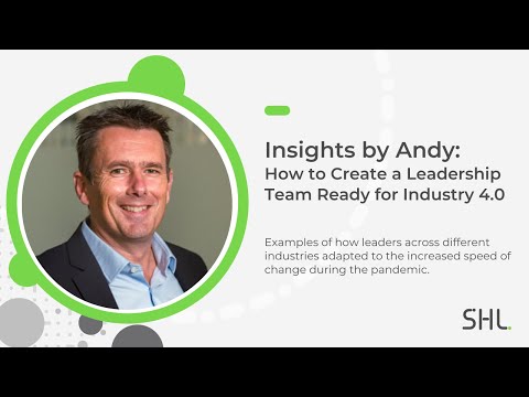 Insights by Andy: How to Create a Leadership Team Ready for Industry 4.0