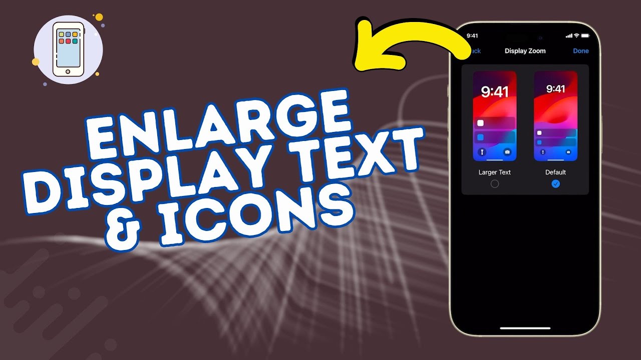 How To Enlarge Display Text And Icons On IPhone 15 YouTube how-to-enlarge-display-text-and-icons-on-iphone-15-youtube