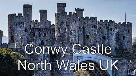 Conwy Castle, North Wales UK, Drone Tour - Best Drone Compilation - Trips On Couch