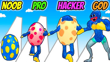 Monster Egg 3D - NOOB vs PRO vs HACKER vs GOD