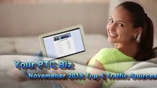 Top Traffic Sources for November 2019