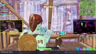 Ninja Dies And Spectates Ghost Issa & Ghost Kamo Shocked Pros Controller Eu