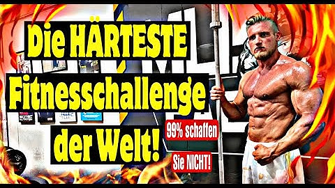 Die HÄRTESTE FITNESS CHALLENGE der Welt! 99% schaffen Sie NICHT!