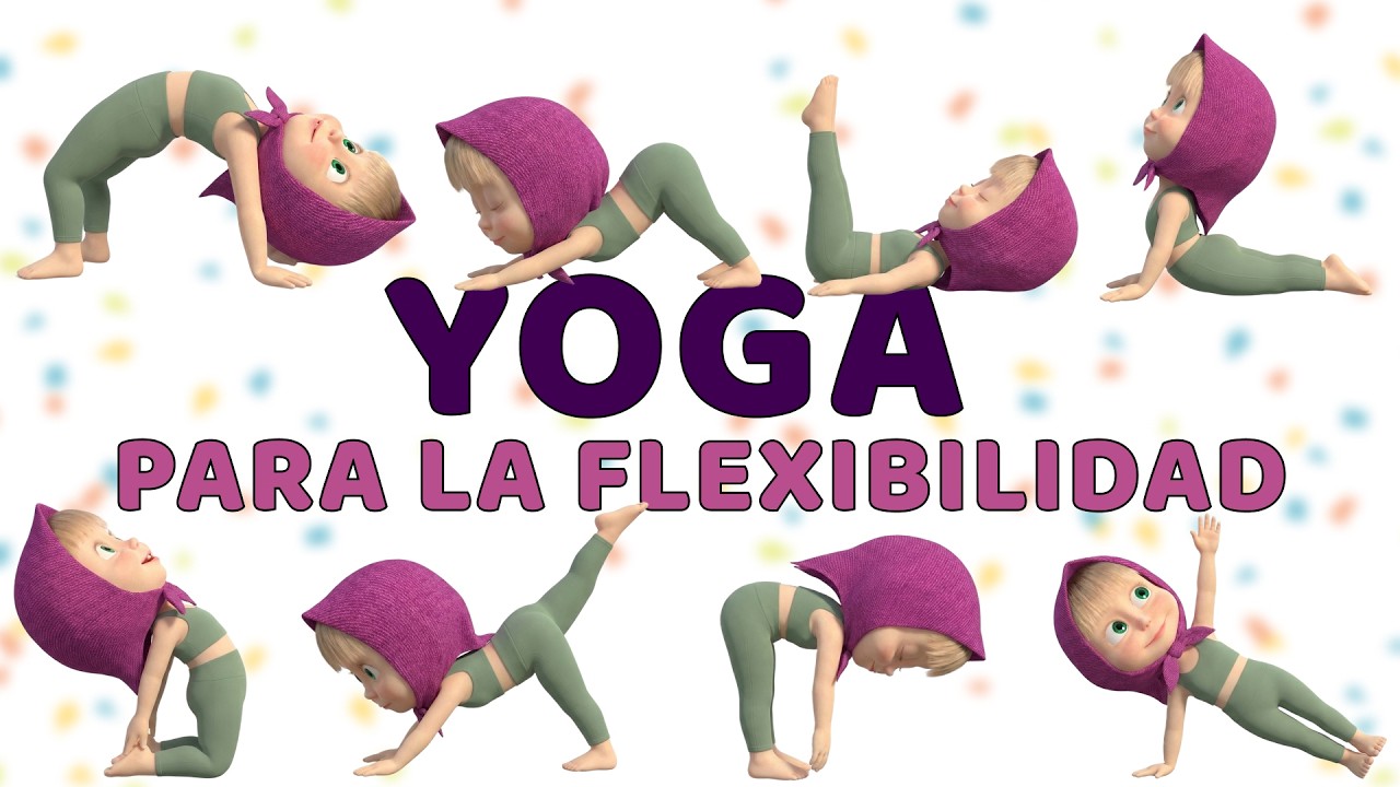 Yoga para la Flexibilidad 🤸‍♀️ | Estiramientos Suaves para Niños | PequeYoga