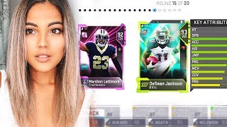 My Girlfriend Drafts My Team Madden 19 Draft Champions Vloggest - 