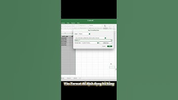 Kẻ Bảng Tự Động Trong Excel – Bí Kíp Tiết Kiệm Thời Gian #excel  #meoexcel  #excelcoban