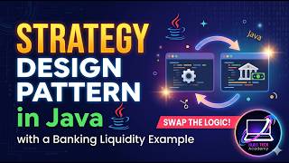 Strategy Design Pattern in Java | Banking Liquidity Example | SWAP THE LOGIC !